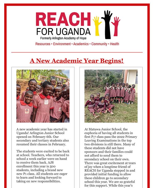 REACH for Uganda | Helping Children in Eastern Uganda