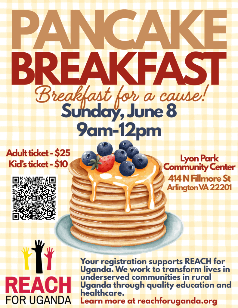 PANCAKE 2025 Come join us for breakfast at Lyon Park community center on June 8th.